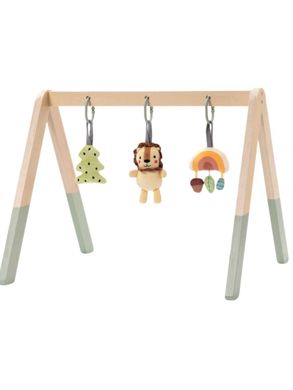 Brand New Wooden Baby Gym - Montessori Activity Center with Hanging Toys - Picture 8 of 16